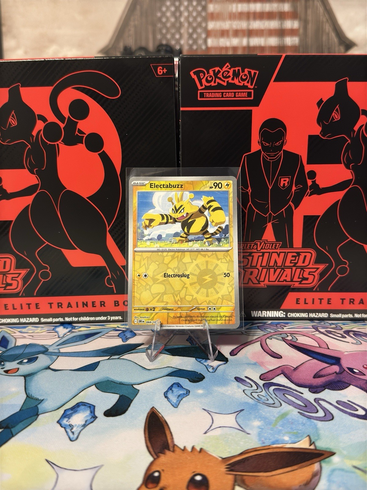 Electabuzz (Reverse Holo) - 068/182 - Destined Rivals - NM/M - Pokemon