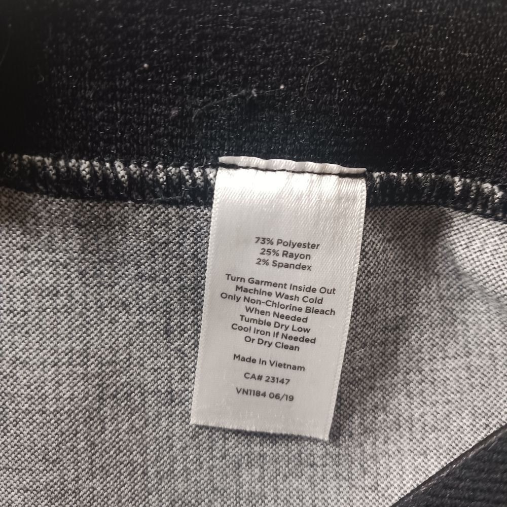 Talbots Pull-On Micro Houndstooth Slim Ankle Pant… - image 3