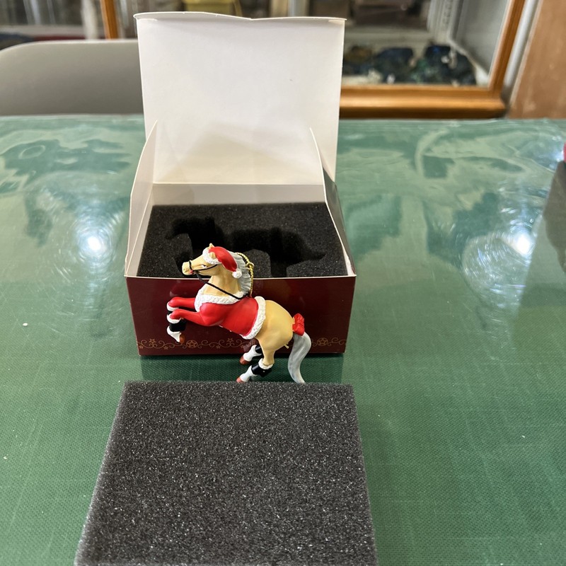 Trail of Painted Ponies 2014 Santa Pony Ornament New in Box