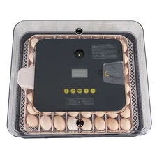 Automatic Hatching Incubator Egg 56 Egg Turner Duck Pigeon Birds Poultry Gray US