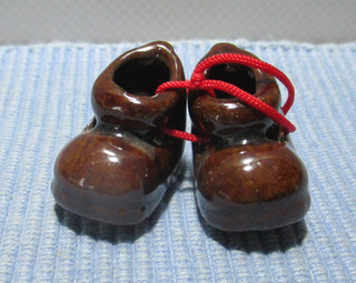 Schuhe Miniatur Figur