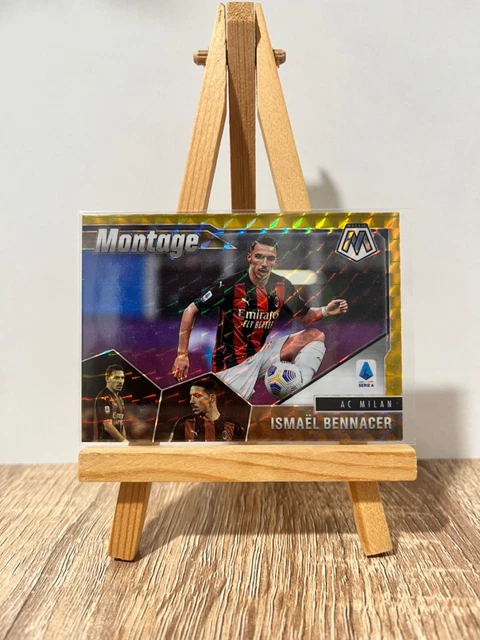 ISMAEL BENNACER 2020-21 Mosaic Montage #21 Gold 1/10 AC MILAN