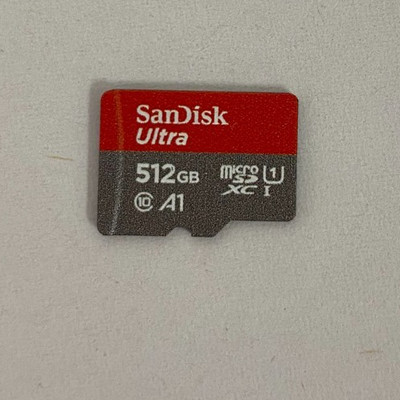 SanDisk Ultra 512GB Micro SD MicroSDXC Class 10 UHS-I A1 Memory Card