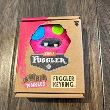 Zuru Fuggler Keyring Baby Pinkles Unisex Small Pink New Funny Ugly Monster Plush