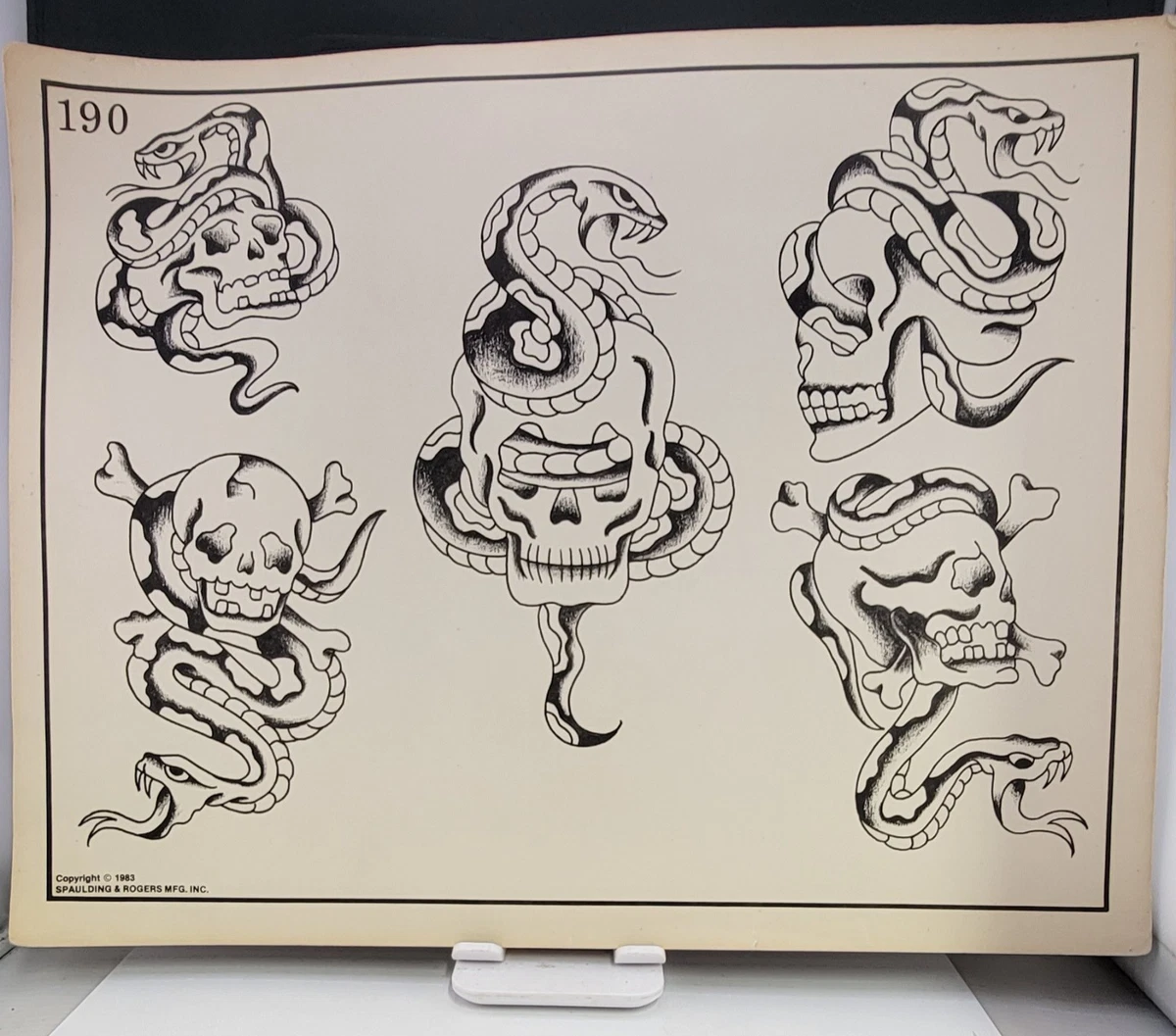 Spaulding & Rogers Tattoo Flash for sale | eBay