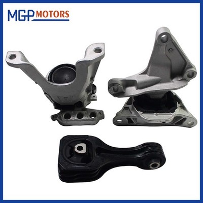 Engine Motor Mount & Auto Trans Mount Set For Honda Civic 2016-2021 1.5L Turbo