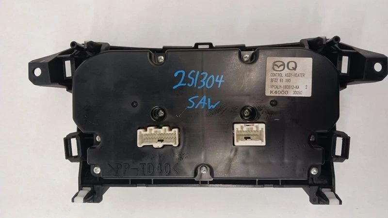 2012-2013 Mazda 3 Ac Heater Climate Control AC, automatic control OEM - Image 4 of 4