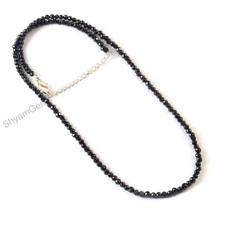 Black Diamond Beads, Faceted Rondelle Beads, 2mm Faceted Rondelle Beads