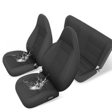 GIANT PANDA Neoprene Seat Covers for Jeep Wrangler TJ (1997-2002), Neoprene W...