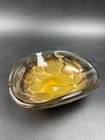 Vintage Murano Art Glass Bowl Ashtray Layered Colors Sommerso