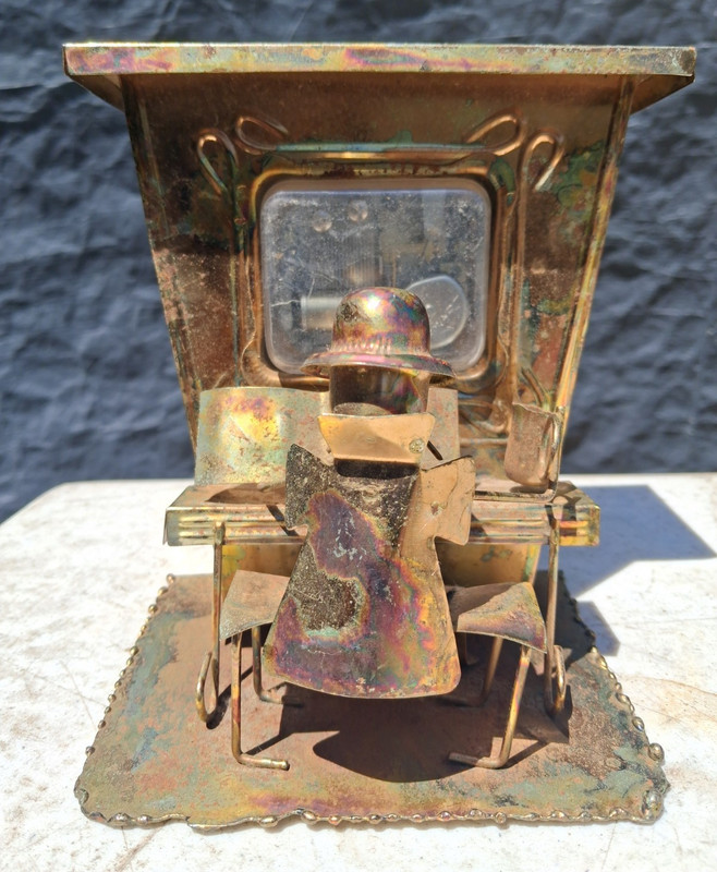 Apex  Vintage 1970s  Wind-Up Musical Metal Pianist Piano – Tokiwa Japan Movement