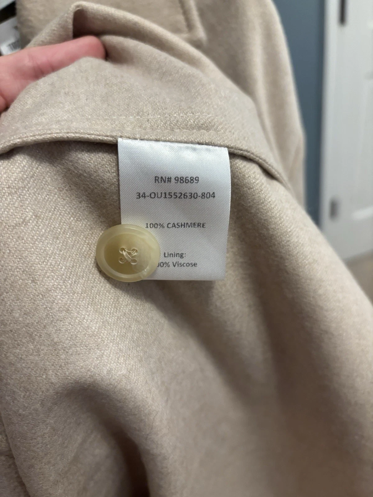 NWT Todd Snyder 100% Italian Cashmere Two-Pocket Overshirt Shacket XL MSRP $1398 - product detail image 8