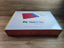 Math U See Manipulatives MUS Integer Block Set of 133 -- Blocks Only