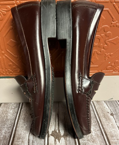 G.H. Bass Penny Loafers Weejuns Katherine II Women’s Sz 9.5 Leather Slip On - Picture 9 of 22