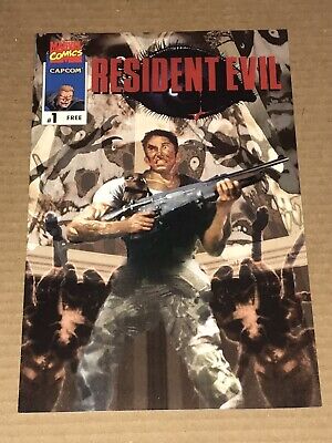 RESIDENT EVIL #1 PROMO COMIC 1996 MARVEL COMICS CAPCOM GAMES PROMOTIONAL  RARE