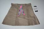Us Polo Assn Girls School Uniform Skirt Adj Waist Pleated Scooter Size 5 Khaki