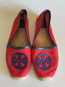 Tory burch red espadrille Clearance