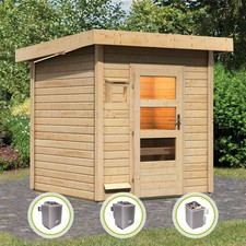 Karibu Cuben 38mm Saunahaus 80796 Gunstig Kaufen Ebay