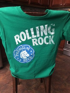 rolling rock t shirt
