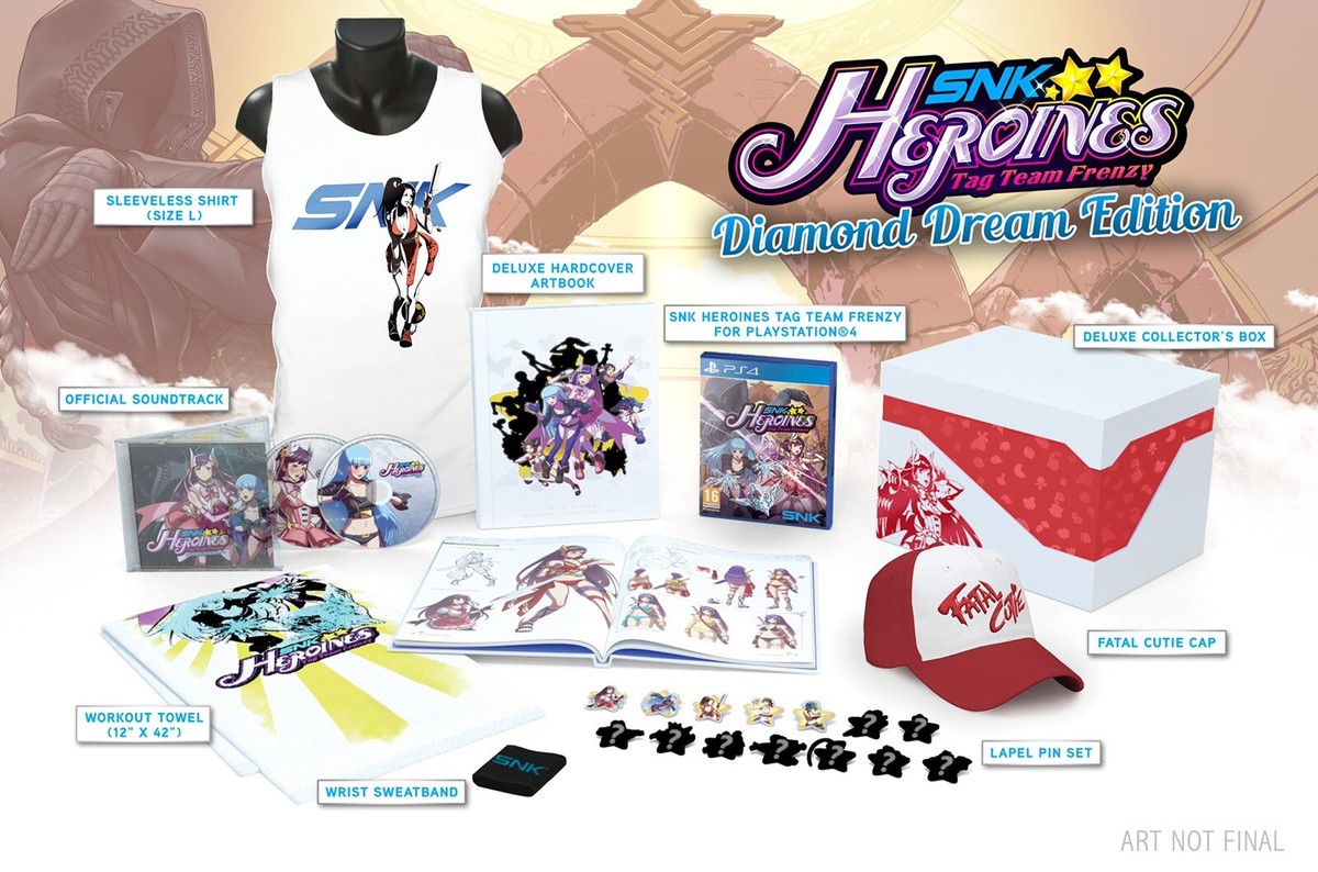 SNK HEROINES Tag Team Frenzy Diamond Dream Edition PS4 New