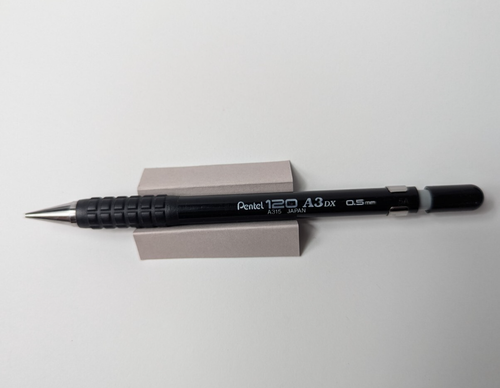 Pentel 120 A3 DX Mechanical Pencil A317 Japan 0.5mm Preowned EUC