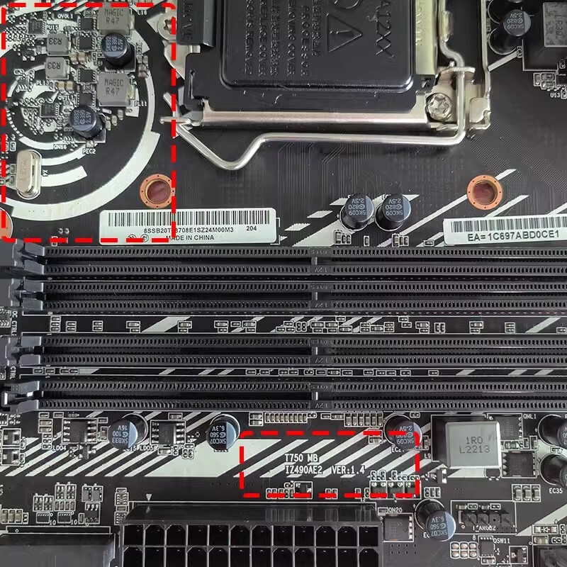 New T750MB IZ490AE2 Z490H6-LA2 Motherboard LGA1200 For Legion T7