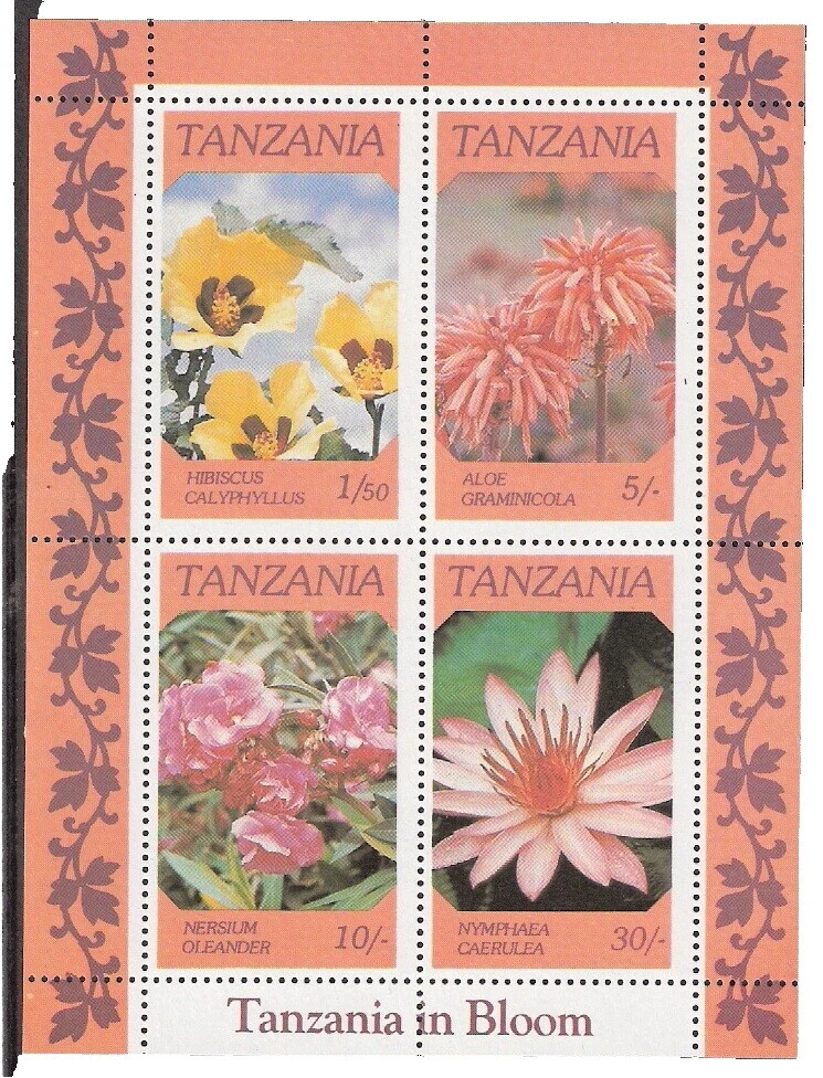 Mint Never Hinged/MNH Independent Nation Nature & Plants Postal Stamps