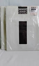 2 Pair Kunert Soft and Sheer  Black Fine Tights Pantyhose Size Medium 42-44
