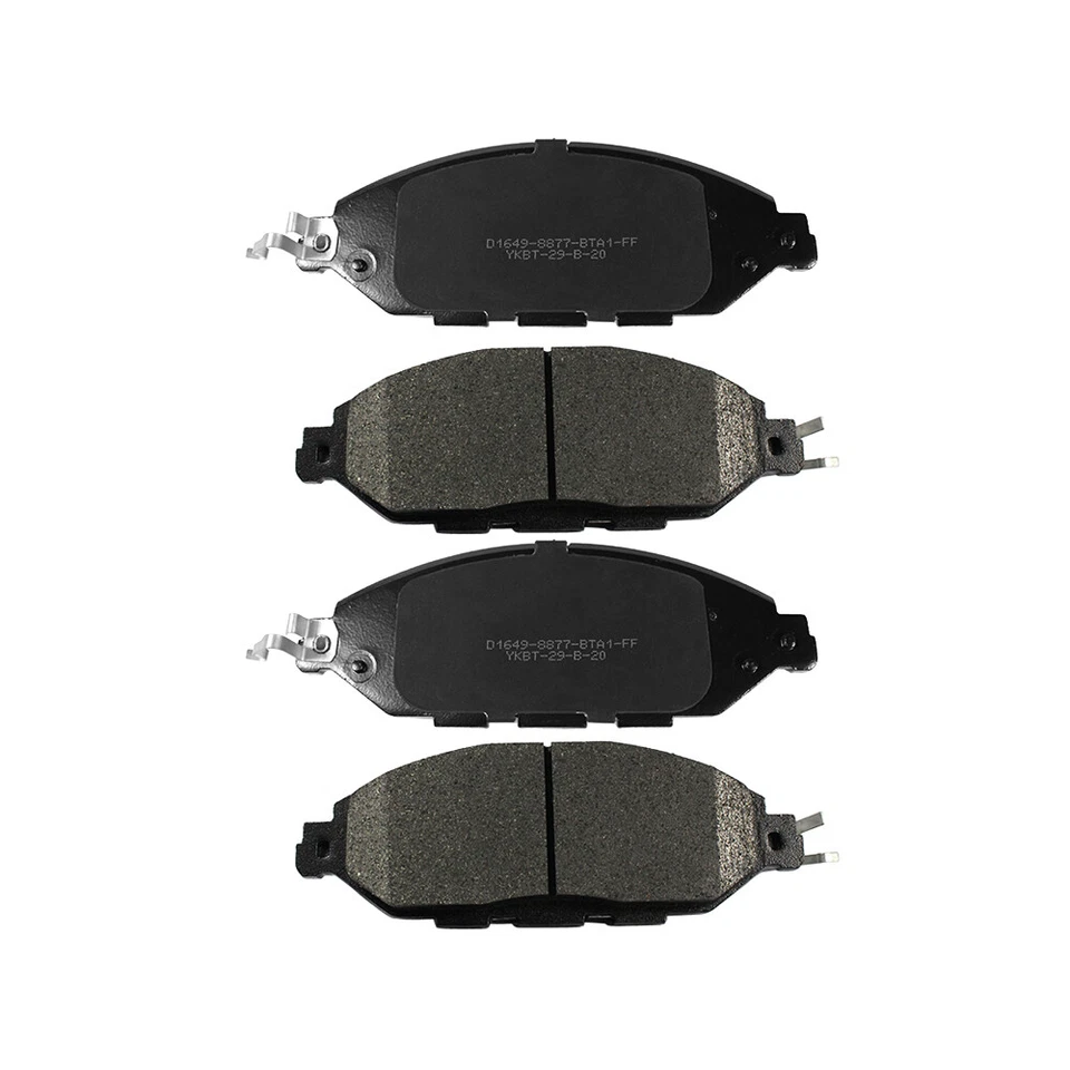 Rotores delanteros y traseros pastillas de freno de cerámica para Nissan Murano Pathfinder JX35 QX60 Foto 4 de 4