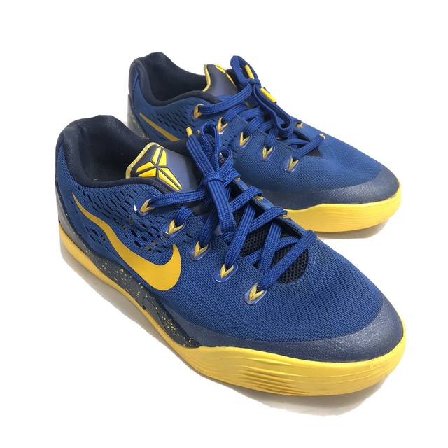 kobe 9 low blue and yellow