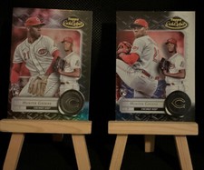 🔥📈 Hunter Greene 2022 Topps Gold Label Base And Refractor #34 RC Reds