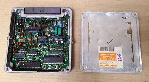 TOYOTA Corolla 1.6i 1987-1992 89661-12570 4A-G Ecu oem jdm used 8966112570 - Picture 9 of 9