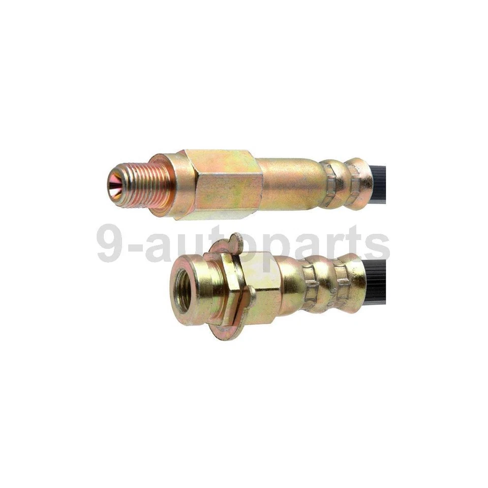 Linha de freio de mangueira de freio dianteiro Raybestos 2 peças para 1974-1978 Ford Mustang II - Imagem 4 de 4