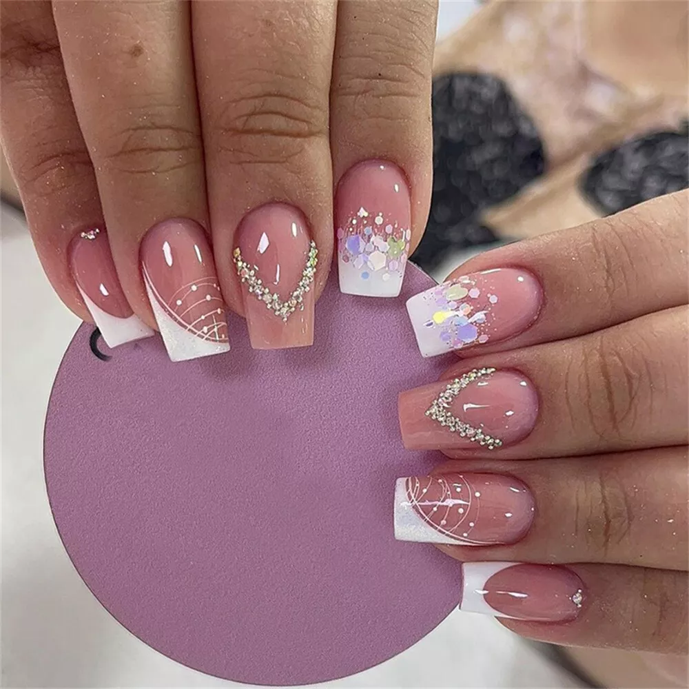 Press on cheap nail art