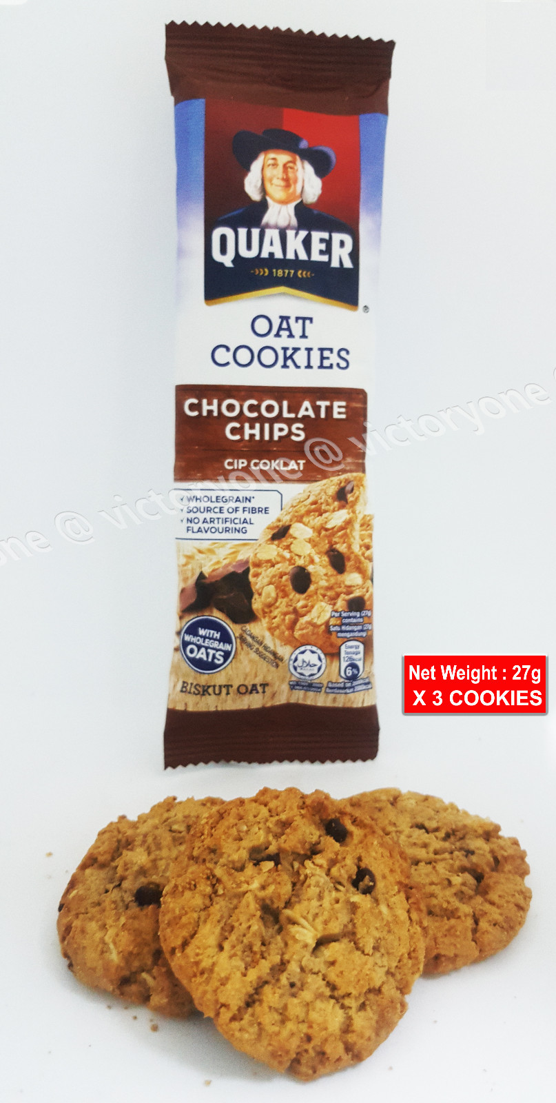 Oatmeal Wholegrain Breakfast Fibre Quaker Oat Cookies Chocolate Chips Honey Nuts Ebay