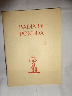 BADIA DI PONTIDA - 1949 - guida e cenni storici