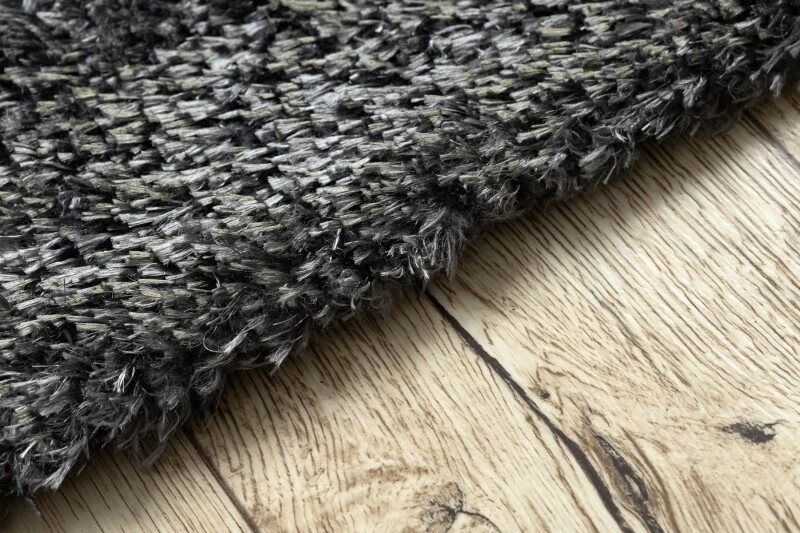 Amazing Modern Rug shaggy "FLUFFY" 5cm, soft, single-colour, GREY High Quality - Image 4 of 4