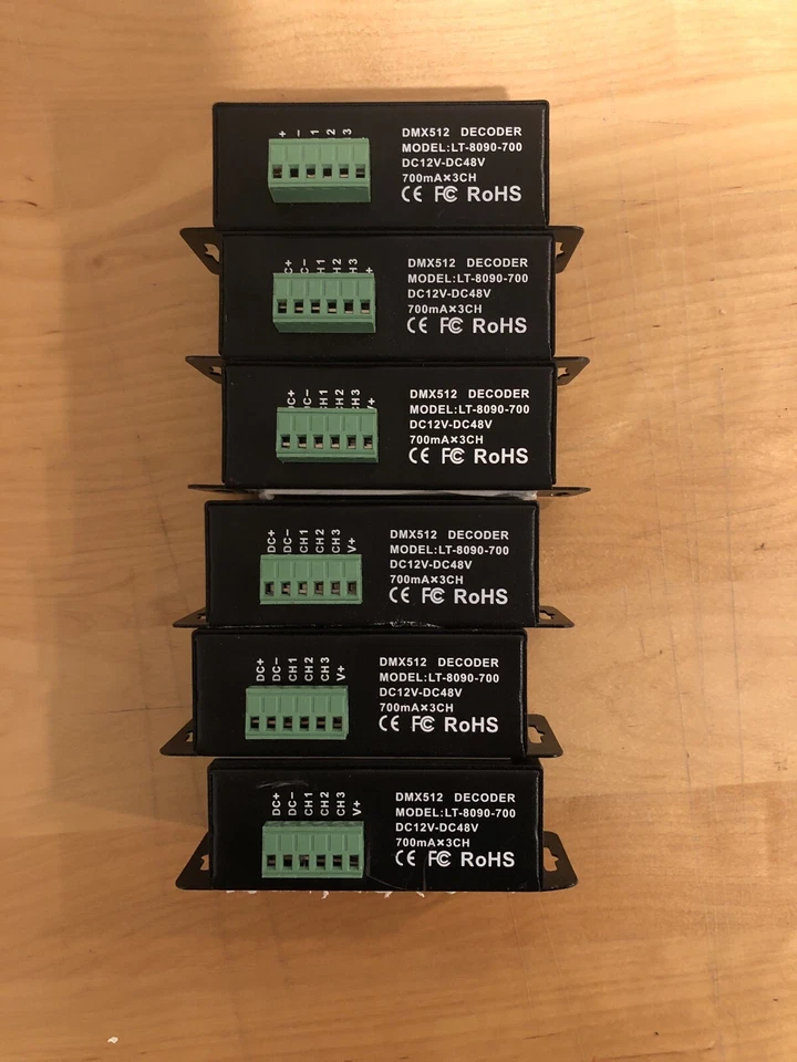 Decodificador de corriente constante LT-8090-700 DMX512 Foto 3 de 4