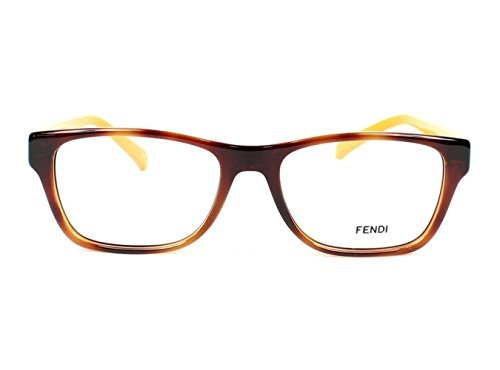 Пластиковая оправа для оптических очков Fendi F1036 218 Черепахово-горчичного цвета 52-17-135 RX 25590₽