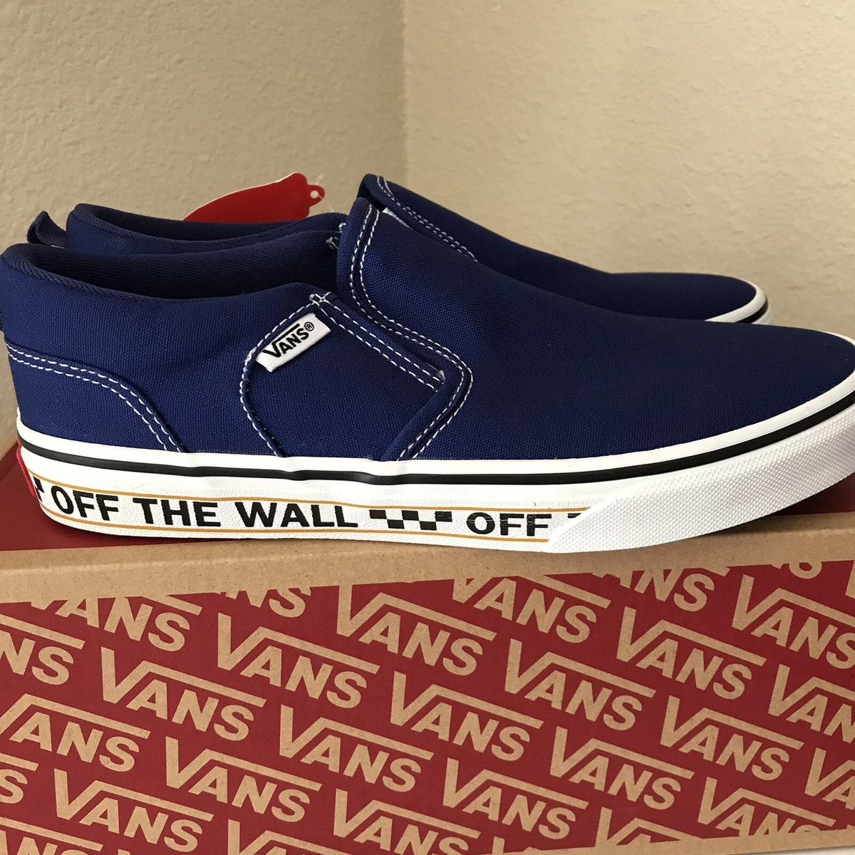 Girls van slip best sale on