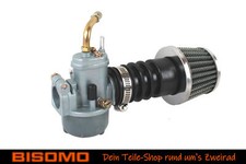 BING Vergaser 14mm + Luftfilter 15-19mm Hercules Puch Zündapp Kreidler DKW Mofa