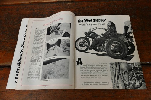 EASYRIDERS #1 (JUNE 1971) Original Magazine Issue 2 STAPLE - Not A Reprint! - Picture 15 of 15