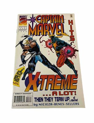 Captain Marvel Hits (Third Issue) #3 X-treme a lot Marvel Universe