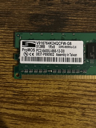 ProMOS DDR2 Desktop Ram 512MB Each - Picture 2 of 3