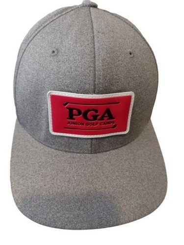 PUMA Grey Snapback Cap - Logo can be changed on Front