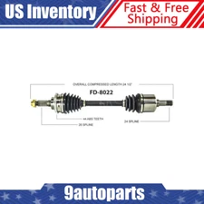 Fits 1997 1998 1999 2000 2001 2002 2003 Ford Escort 1PC Front Left CV Axle Shaft