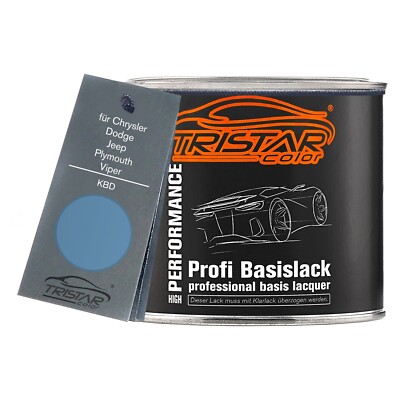Autolack Dose für Chrysler Dodge Jeep KBD Light Blue Satin Glow Metallic 0,5L