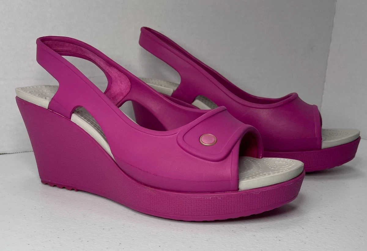 Open outlet toe crocs