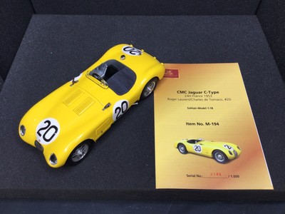 1:18 CMC M-194 Jaguar C-Type Laurent & Charles de Tornaco #20 Limited 0189/1000