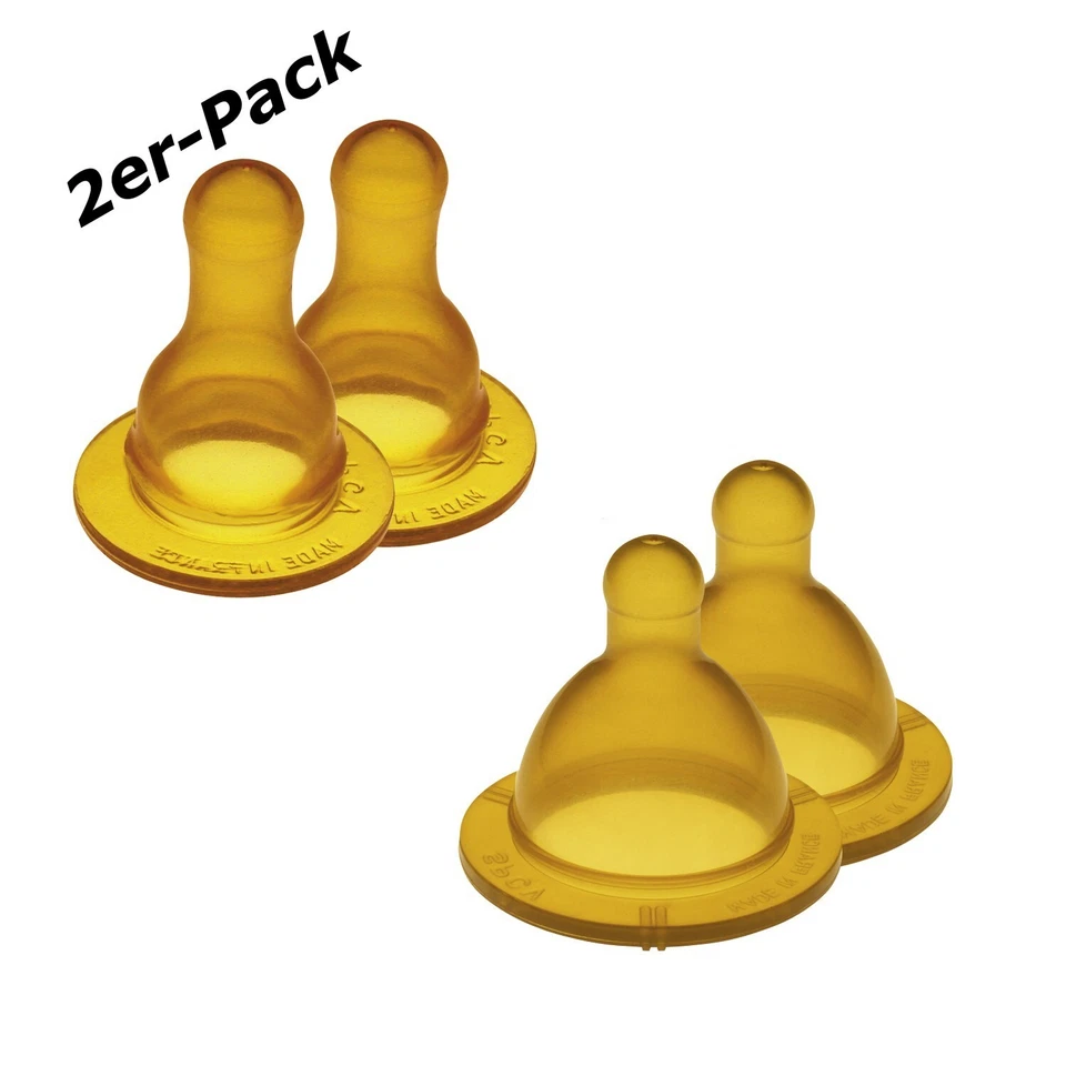 Goldi Classic oder Weithals Baby Flaschensauger Trinksauger Sauger Latex Rund